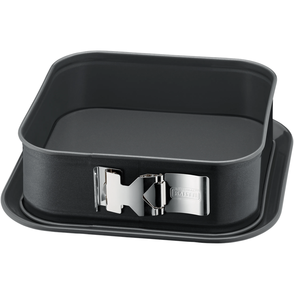 Forma de copt KAISER La Forme Plus, 24 x 24 cm, baza detasabila, negru