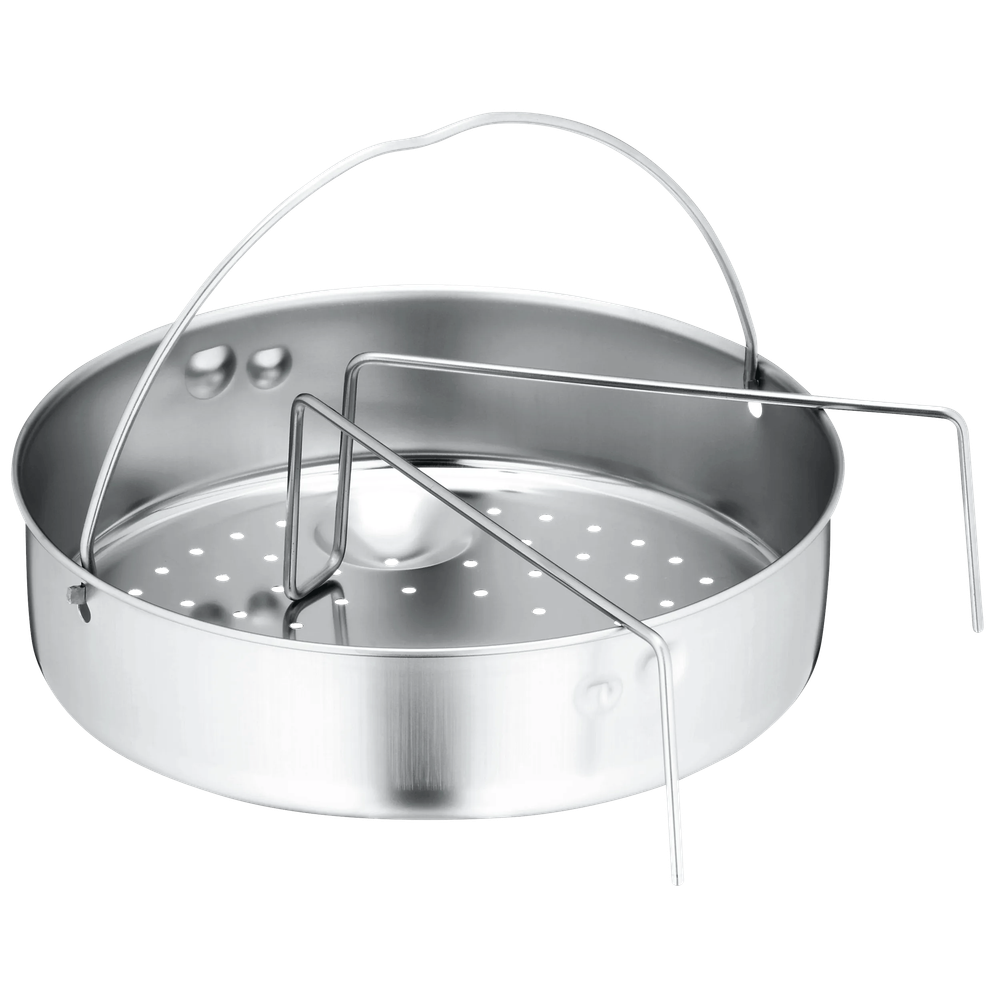Accesoriu pentru gatit la abur WMF, 22 cm, Cromargan®, argintiu