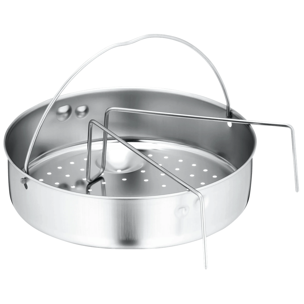 Accesoriu pentru gatit la abur WMF, 22 cm, Cromargan®, argintiu