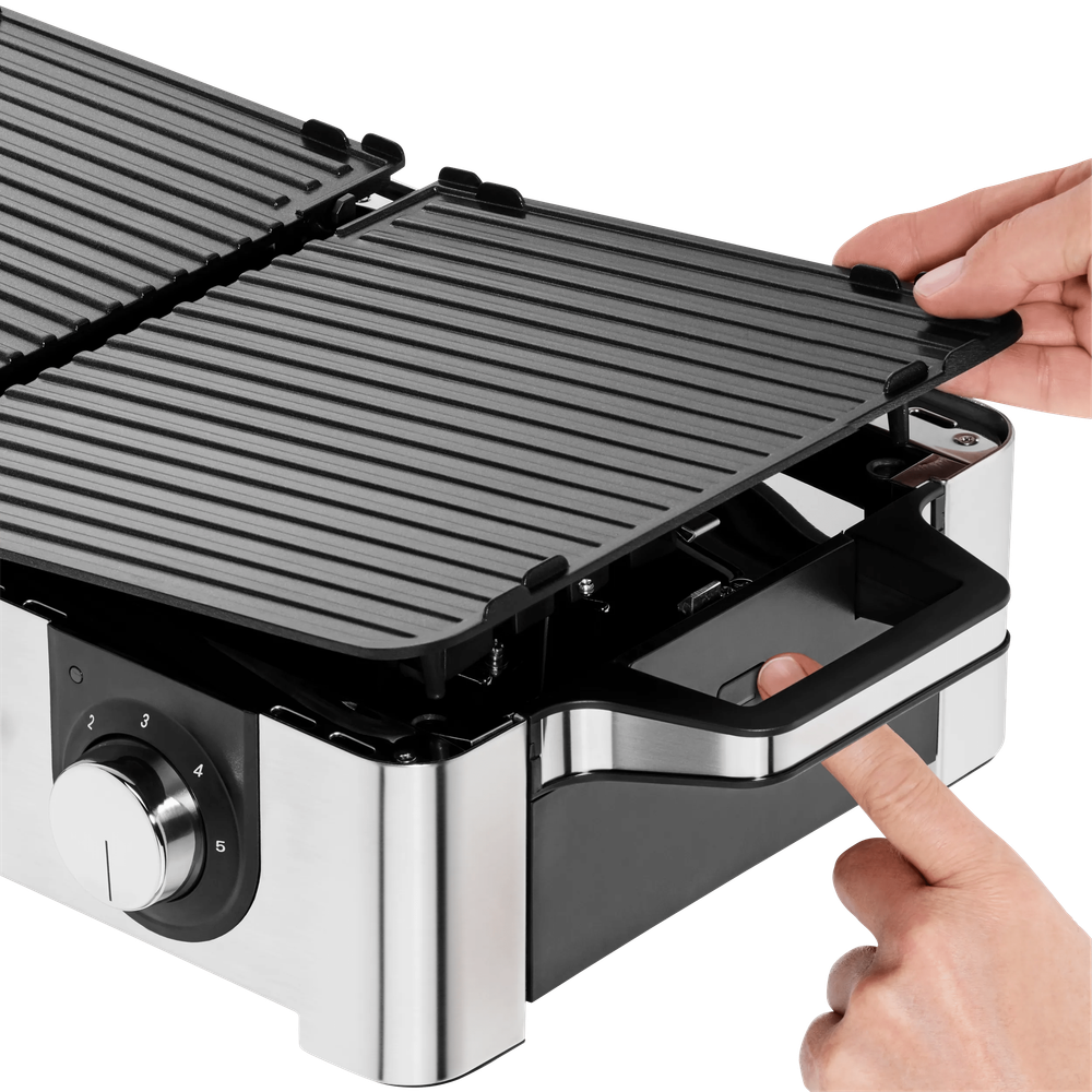 Gratar electric WMF Lono Master Grill, 2400W, placi antiaderente