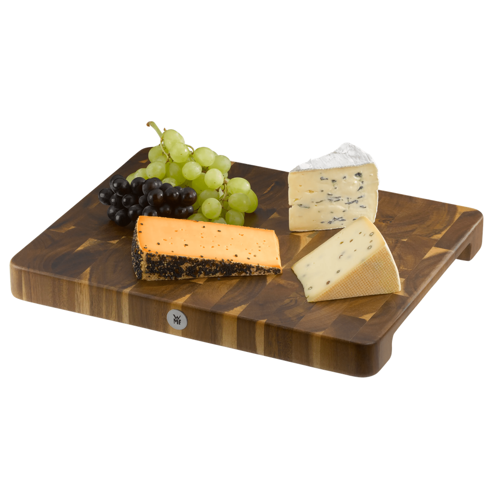 Tocator din lemn de salcam WMF, 40 x 32 cm, design robust