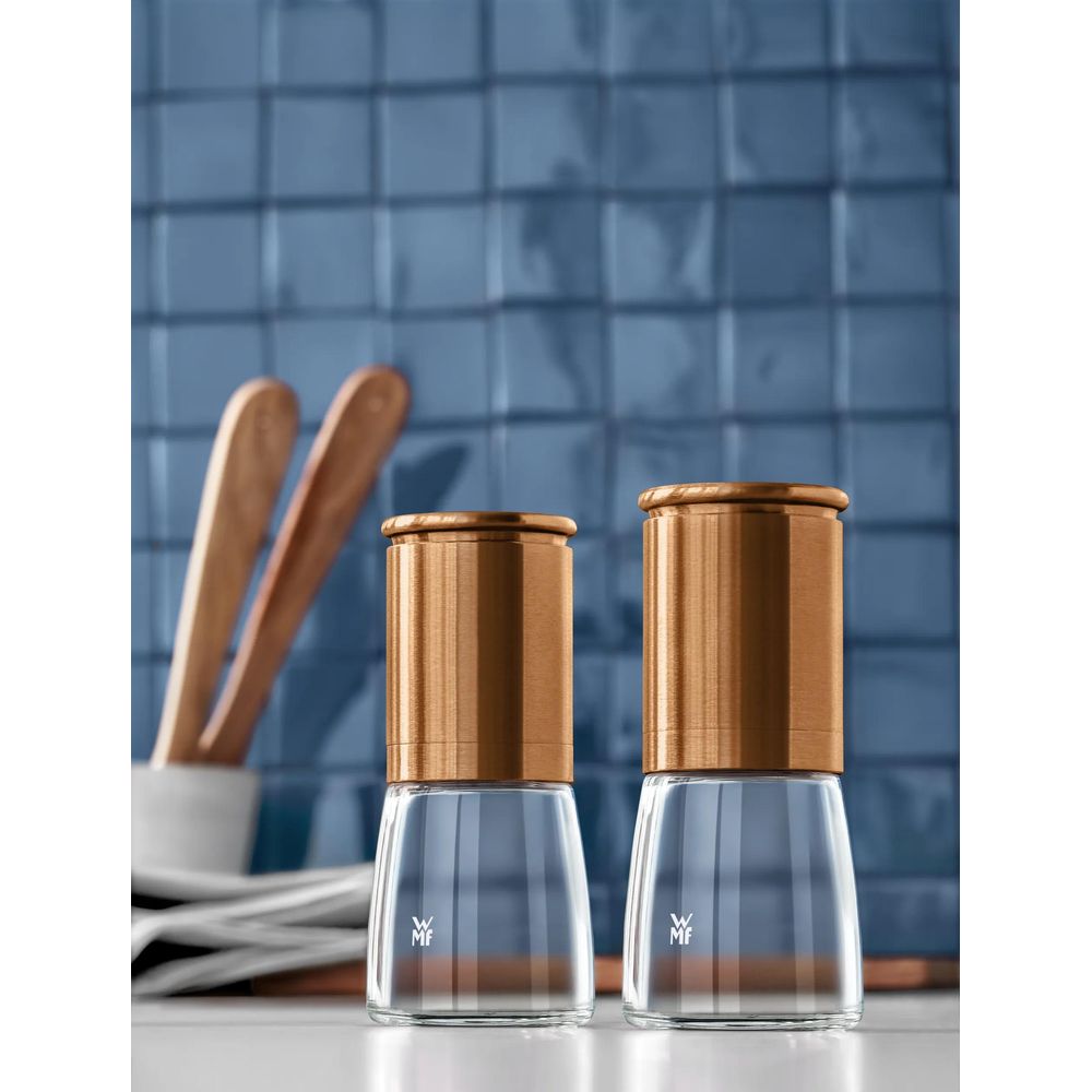 Set de rasnite pentru condimente WMF De Luxe, functie reglare macinare