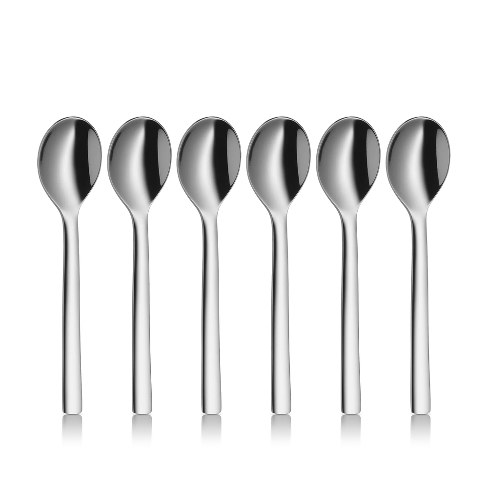 Set lingurite pentru cafea WMF Nuova, 6 piese, 11 cm, Cromargan®