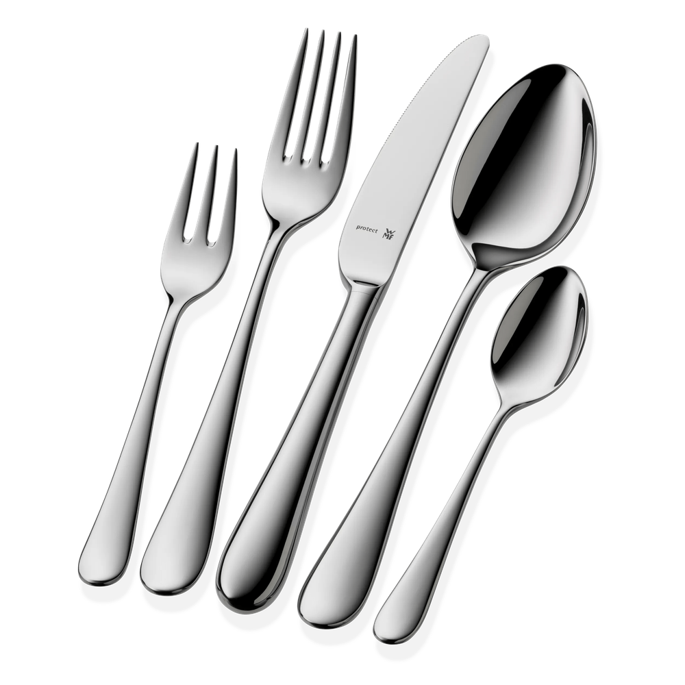 Set de tacamuri din 30 de piese WMF Merit, Cromargan protect®