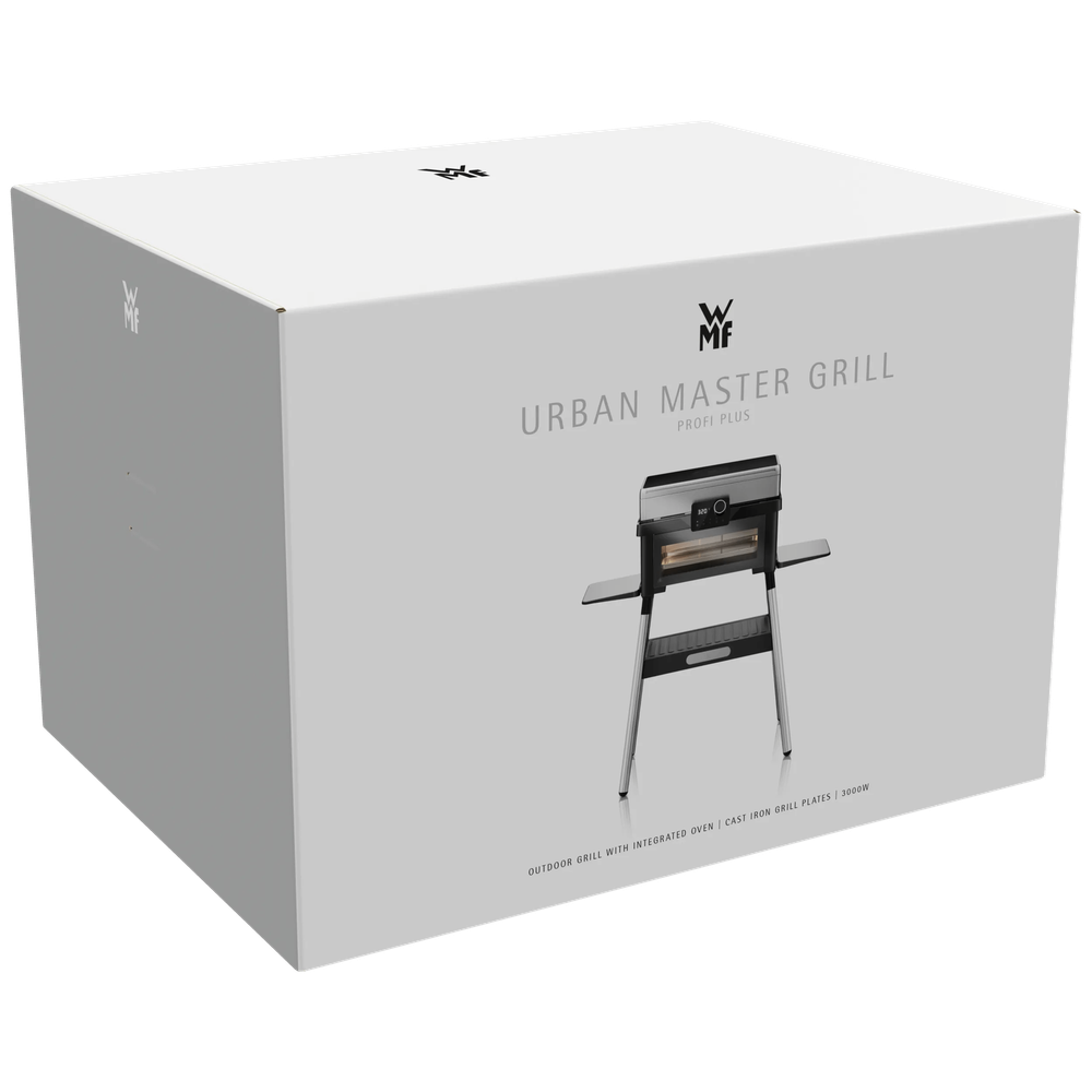 Gratar electric WMF Profi Plus Urban Master, 3000W, placi aluminiu
