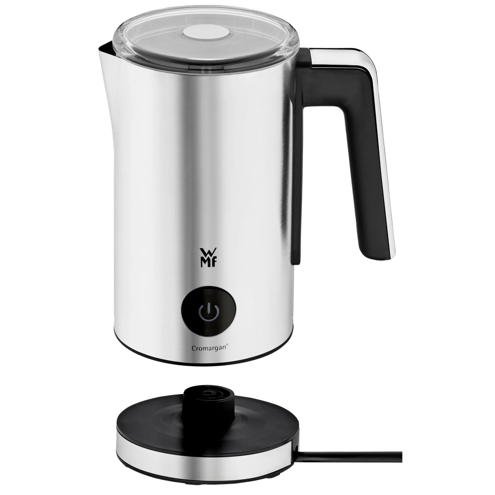 Aparat pentru spumare lapte WMF Stelio, 500W, baza 360°, Cromargan®