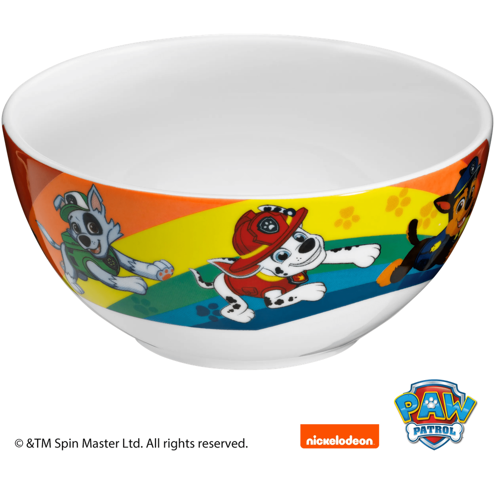 Set de tacamuri si vesela pentru copii WMF Paw Patrol, ceramica - inox