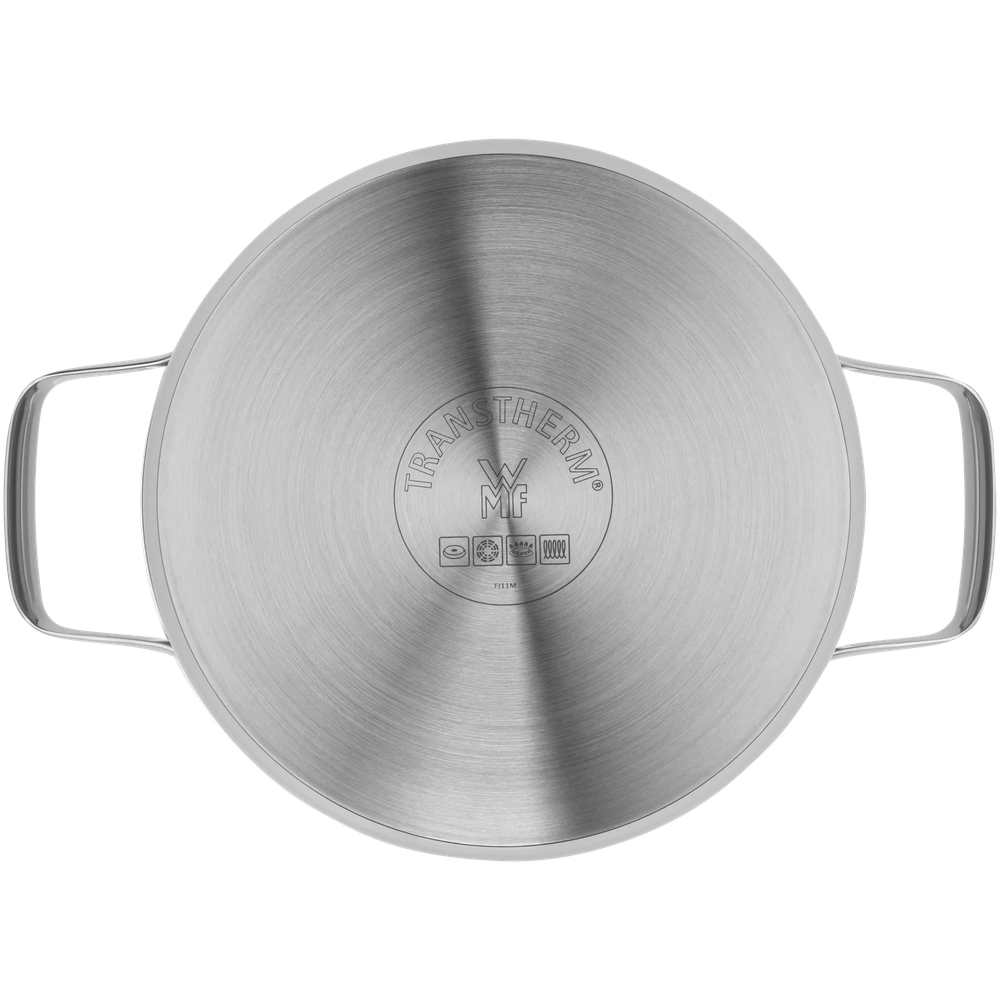 Oala cu capac WMF Belmonte, 20 cm, 3.3L, inductie, Cromargan®