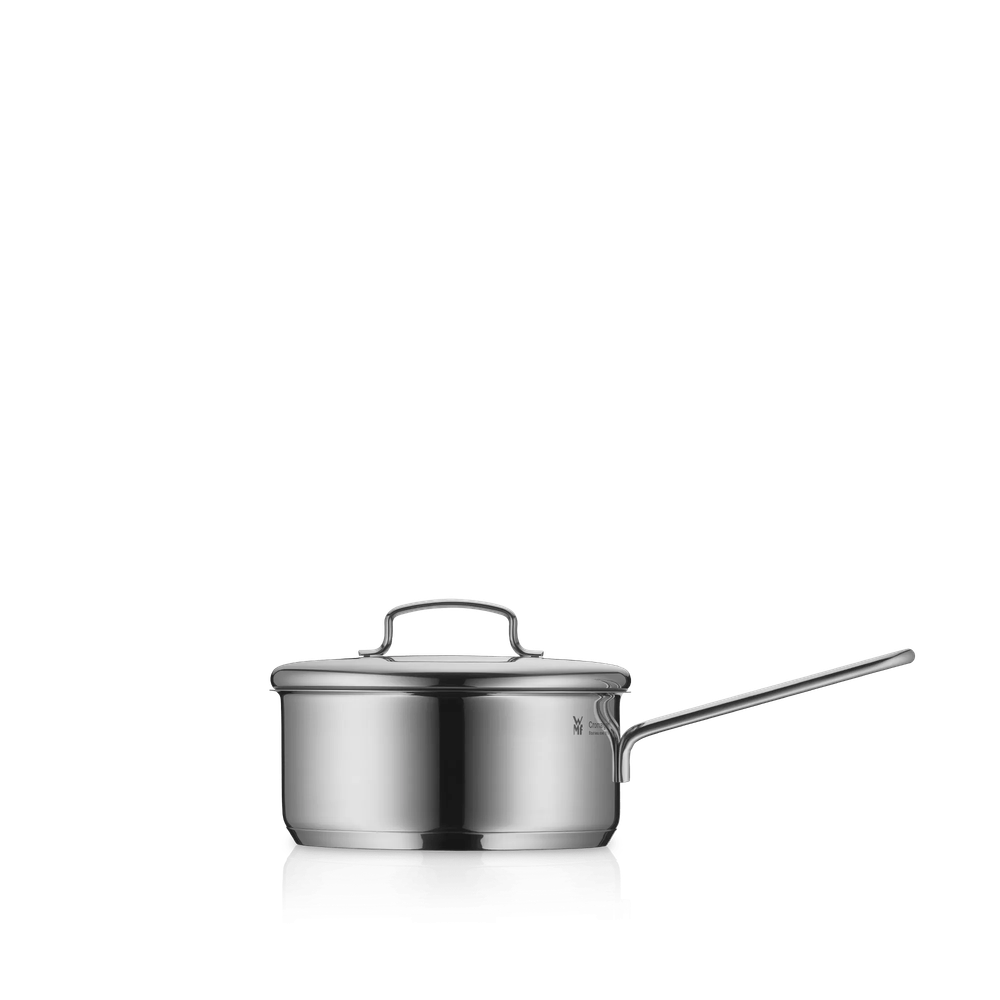 Cratita cu capac WMF Mini, 16 cm, 1.2L, Cromargan®, argintiu