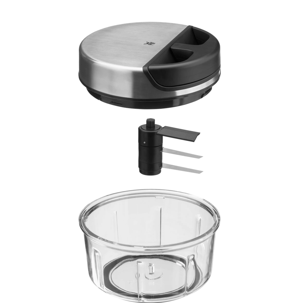 Tocator manual WMF, 0.65 L, lame otel, Cromargan®, transparent