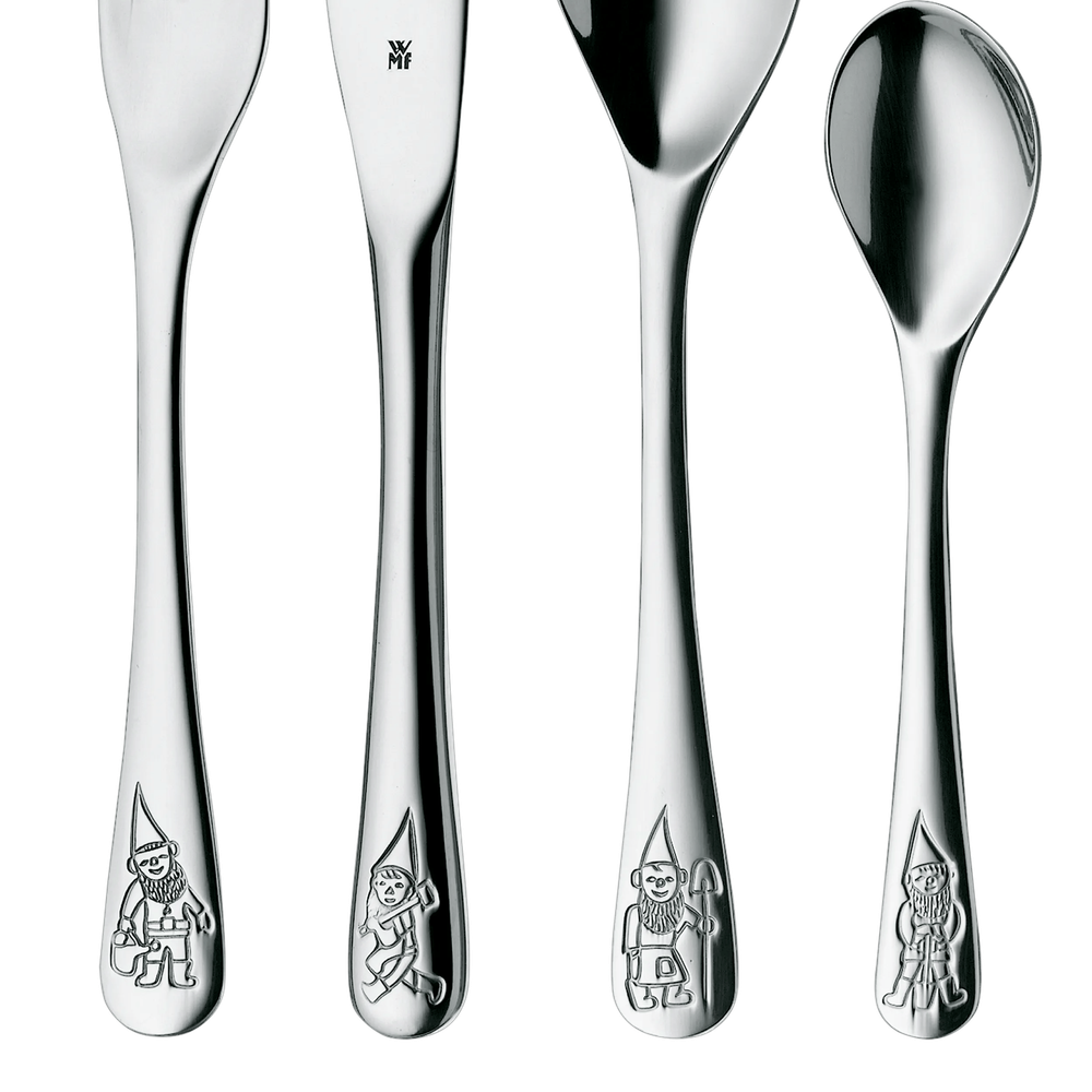 Set de tacamuri pentru copii WMF Zwerge, 4 piese, Cromargan®