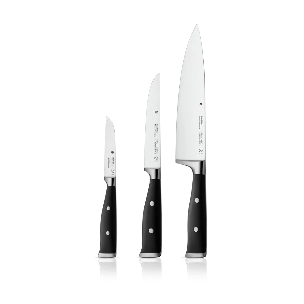 Set cutite WMF Grand Class, 3 piese, 9 - 14 - 20 cm