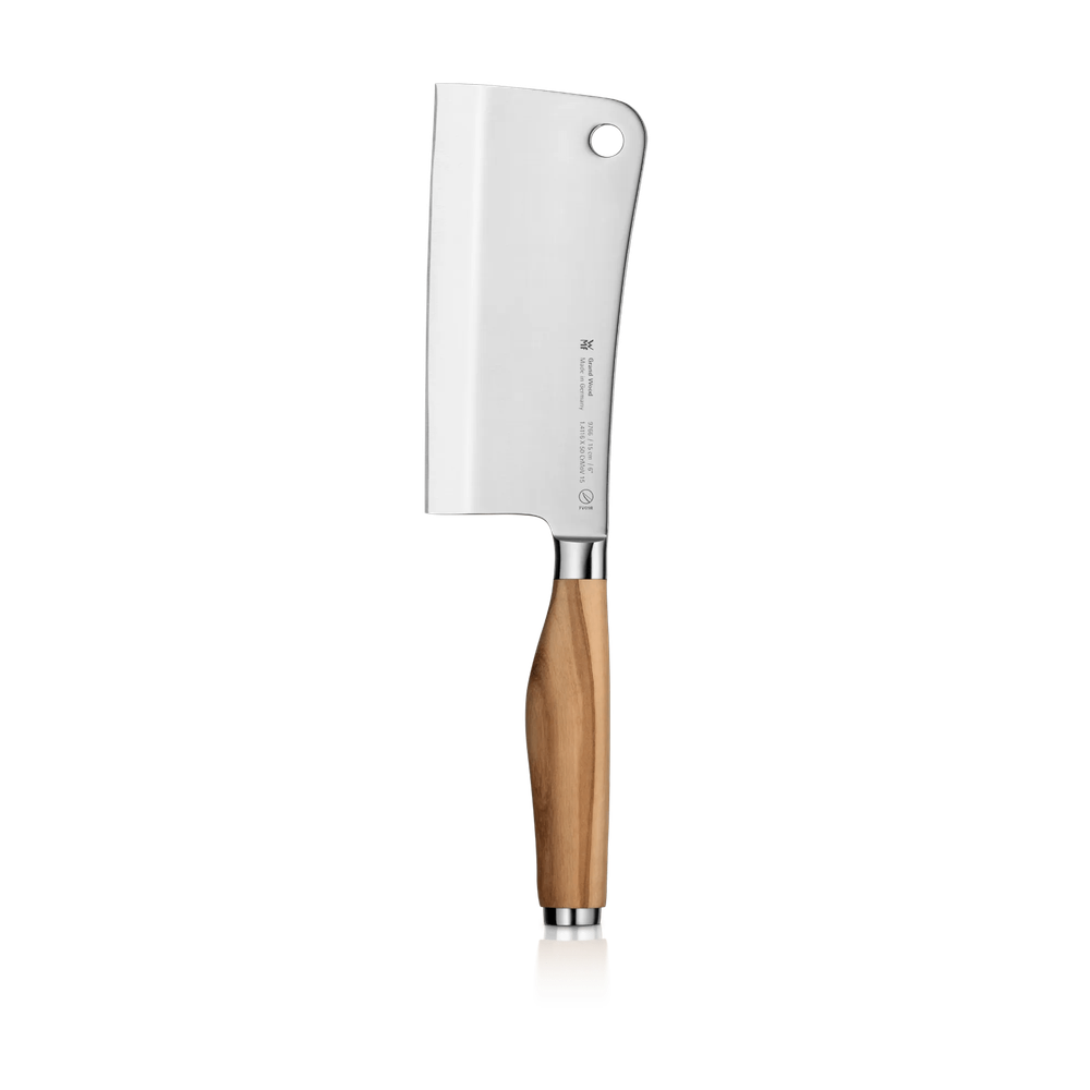 Cutit satar WMF Grand Wood, lama 15 cm, maner din lemn