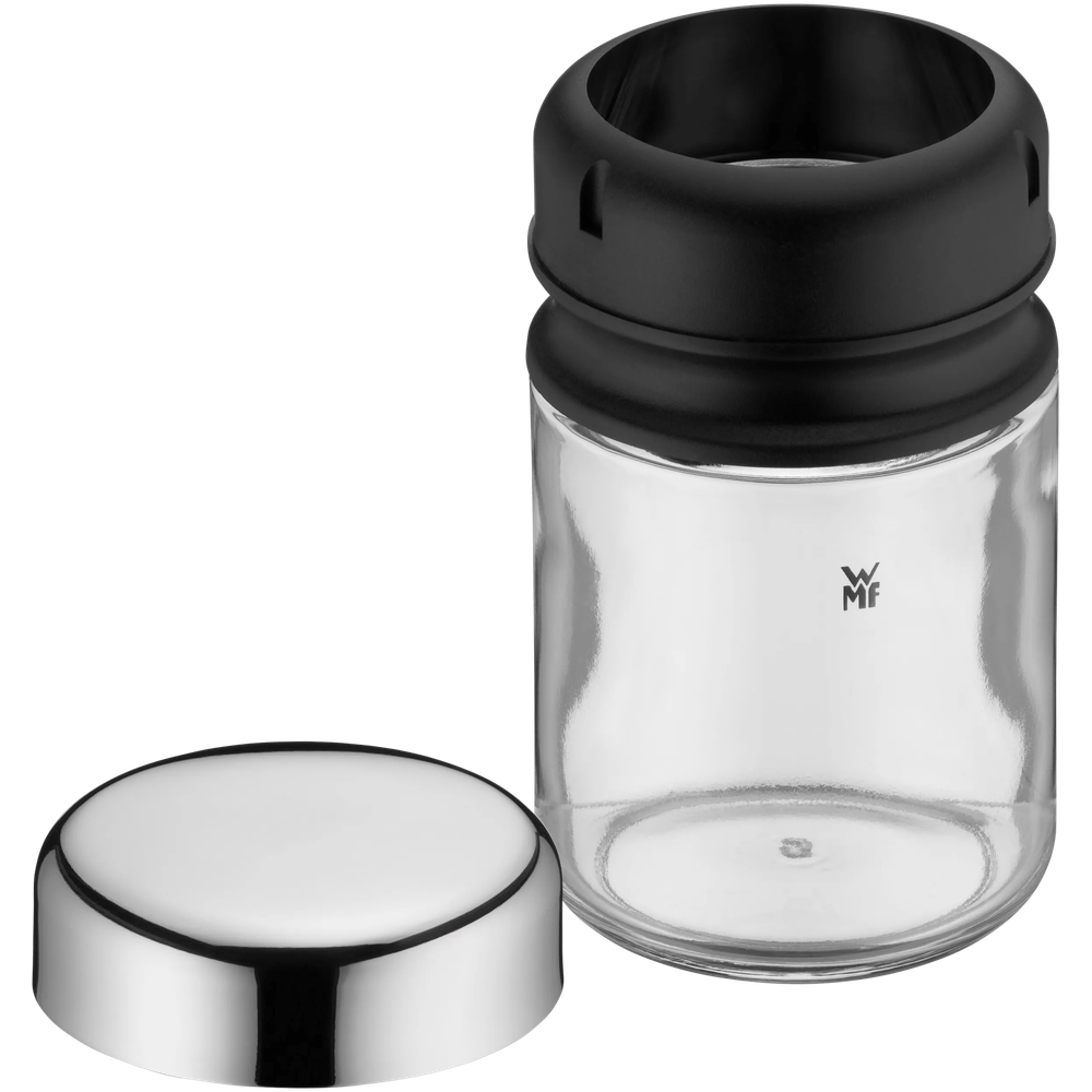 Set de 4 solnite din sticla WMF Depot, capac Cromargan®