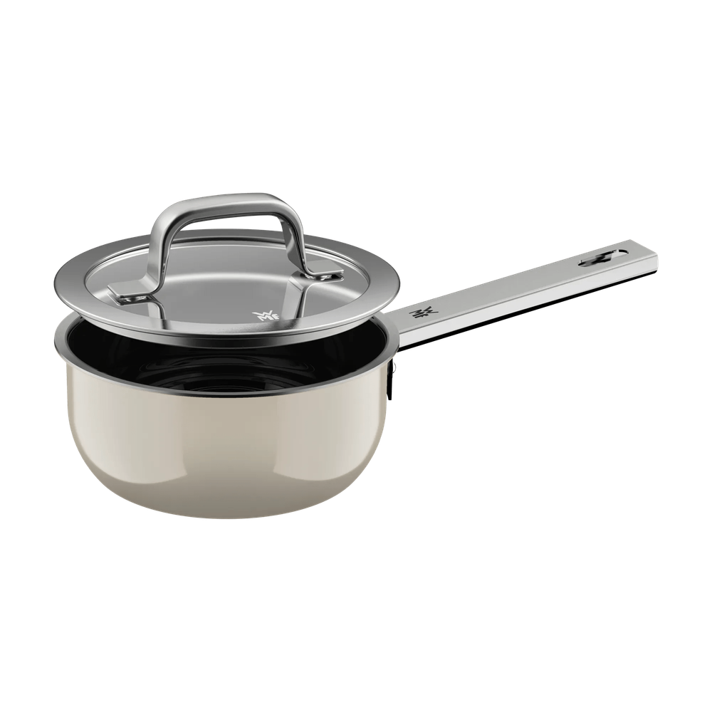 Set 4 oale cu capac WMF Fusiontec Mineral Pro, inductie, crem