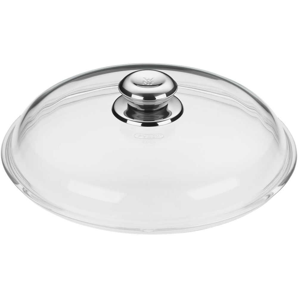 Capac de sticla WMF, 28 cm, maner rezistent la temperaturi inalte