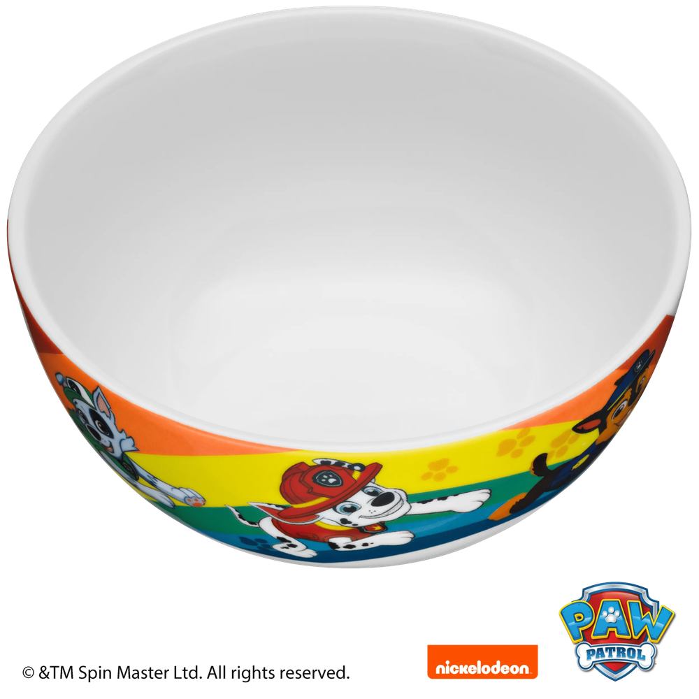 Set de tacamuri si vesela pentru copii WMF Paw Patrol, ceramica - inox