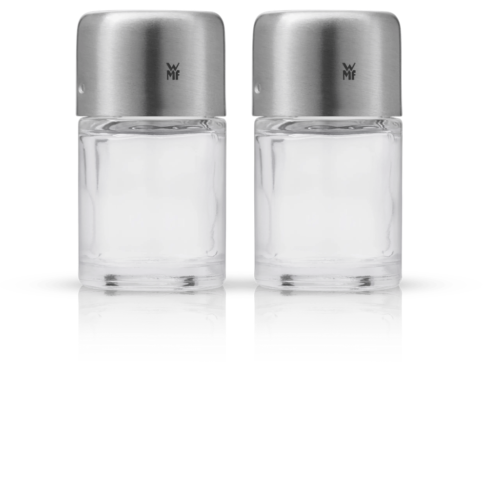 Set recipiente sare & piper WMF Bel Gusto Mini, sticla, Cromargan®