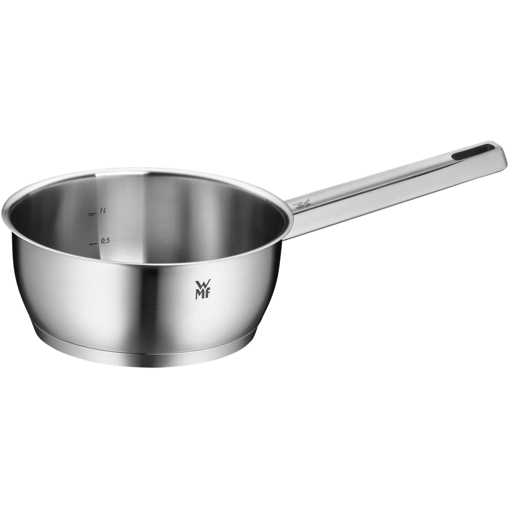Cratita cu capac WMF Iconic, 18 cm, Cromargan®, inductie