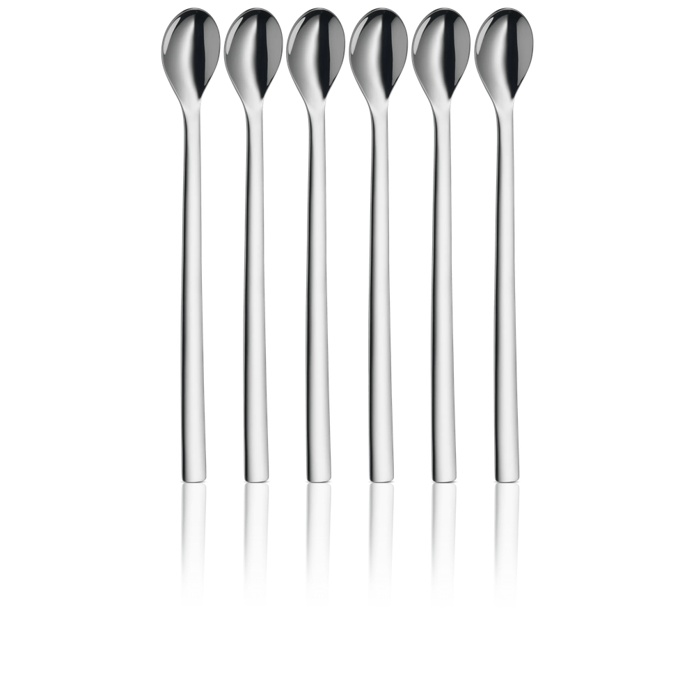 Set de 6 lingurite cocktail WMF Nuova, 22 cm, Cromargan®
