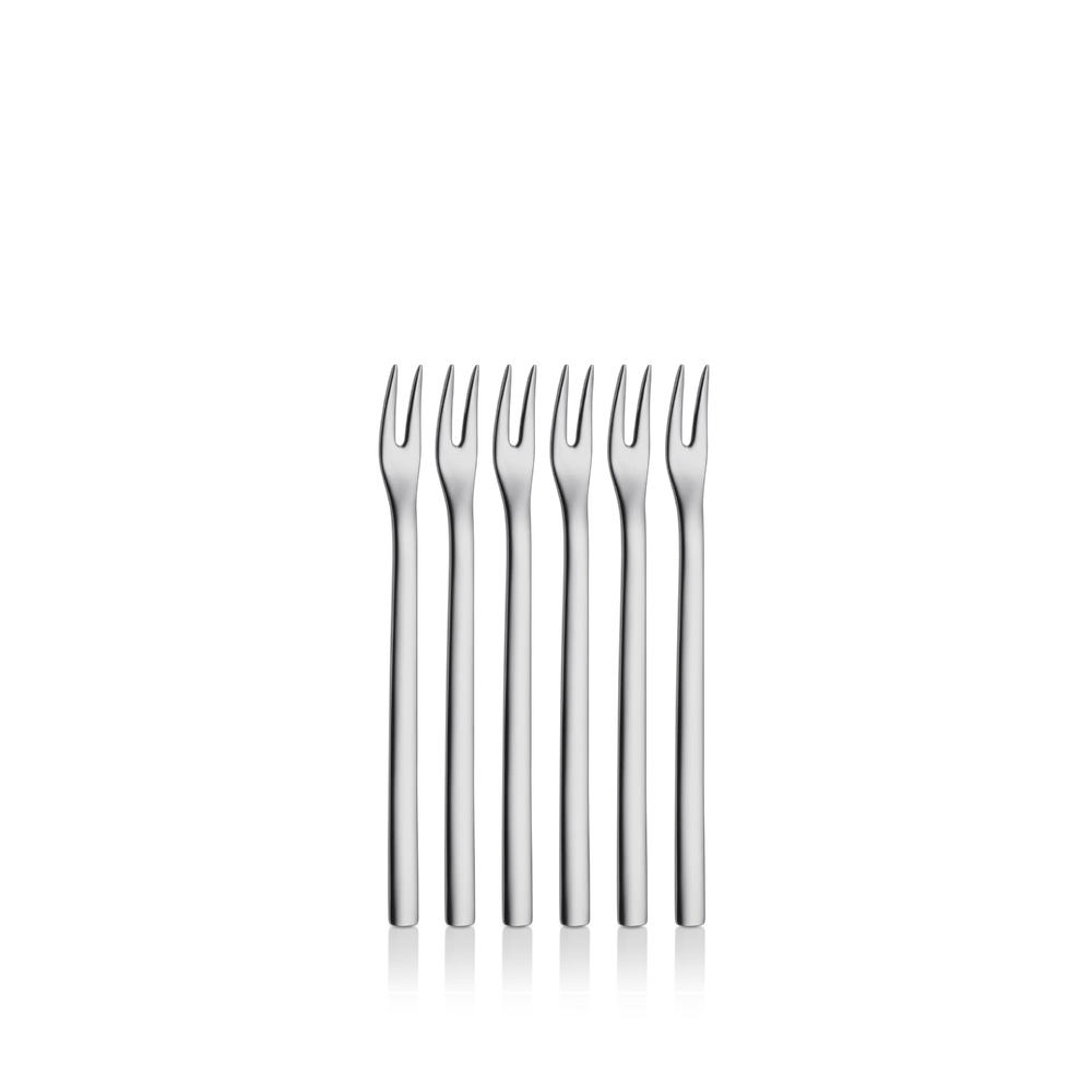 Set de furculite pentru fondue WMF Nuova, 6 piese, Cromargan®