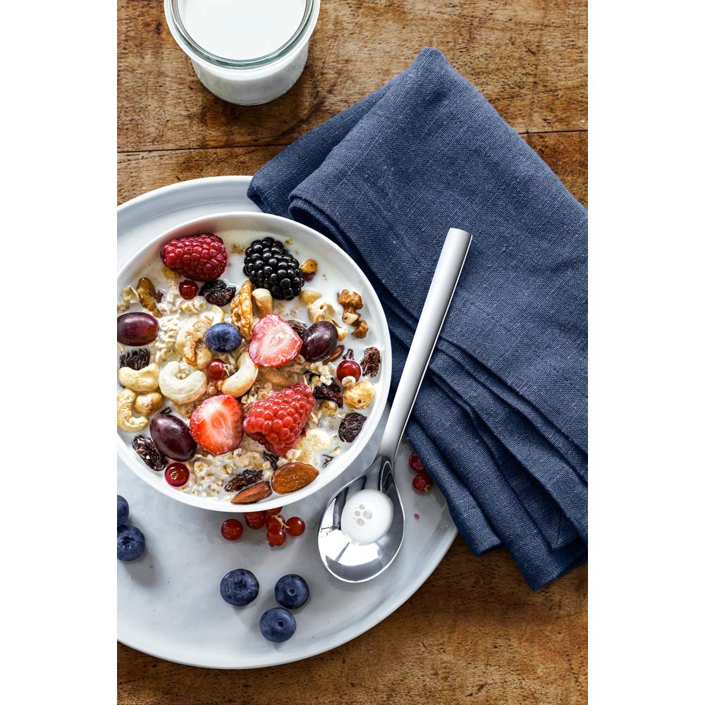 Set de 2 linguri pentru cereale WMF Nuova, 16.5 cm, Cromargan®