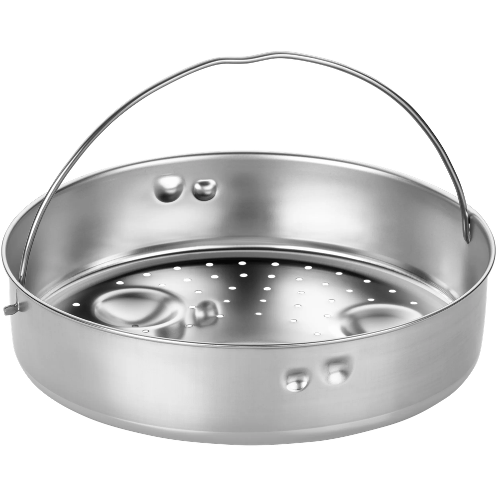 Accesoriu pentru gatit la abur WMF, 22 cm, Cromargan®, argintiu