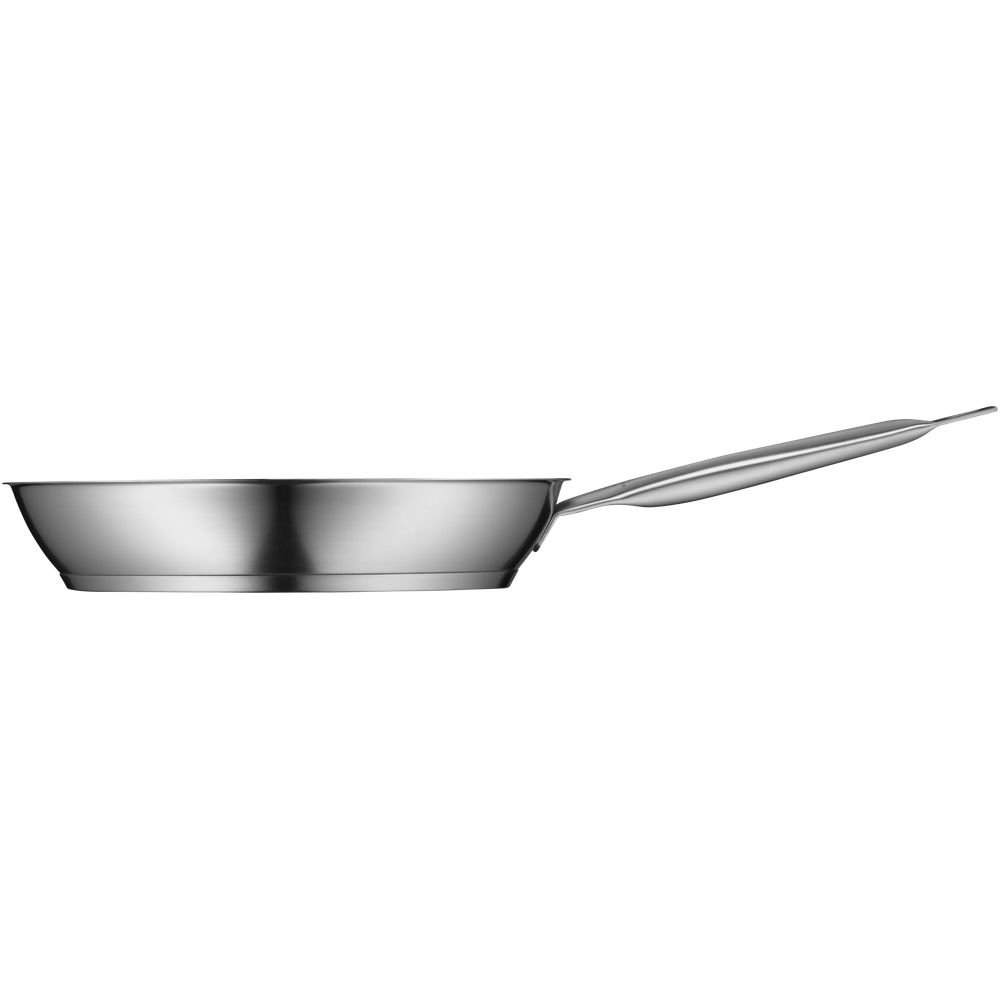 Tigaie WMF Gourmet Plus, 28 cm, Cromargan®, baza TransTherm®, inductie