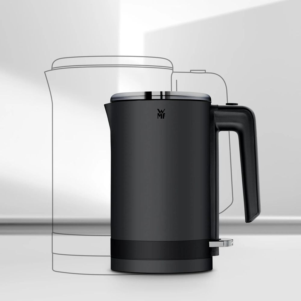 Fierbator WMF KITCHENminis®, 1800W, 0.8L, baza 360°, Cromargan®