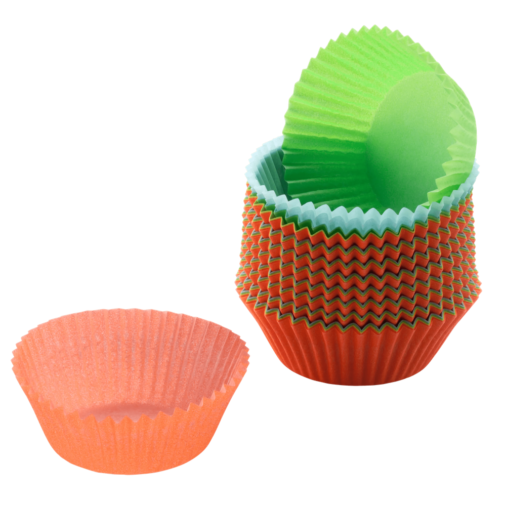 Set 150 forme pentru briose KAISER Inspiration, 7 cm, multicolor