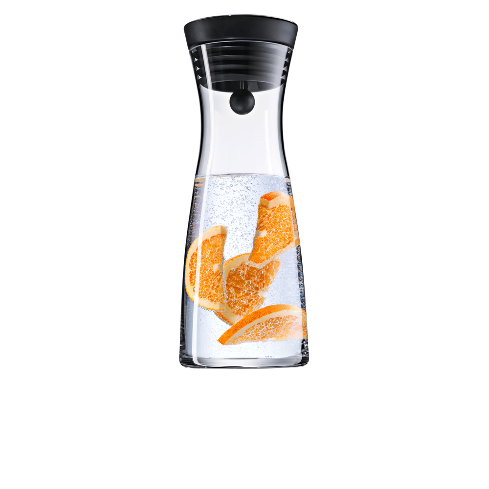 Carafa din sticla pentru apa WMF Basic, 0.75L, capac Cromargan®