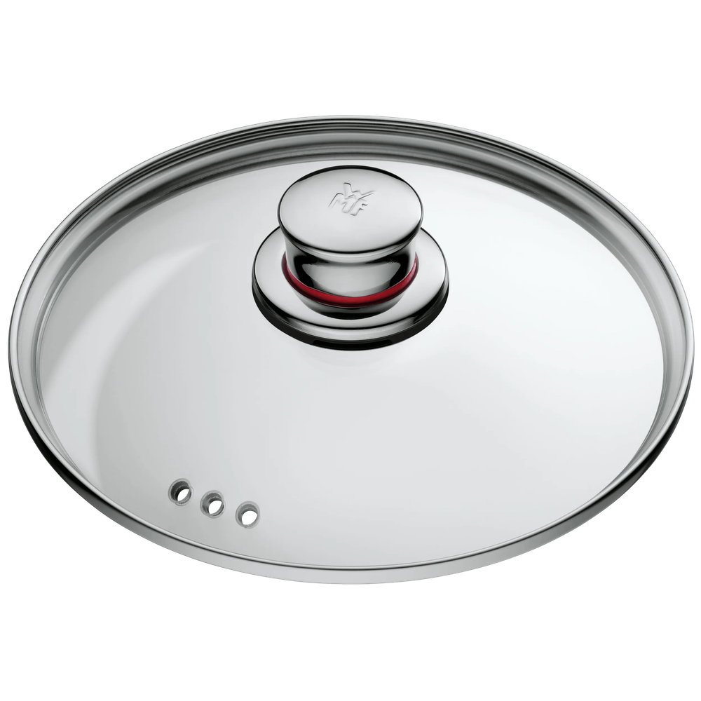 Capac WMF Quality One, 20 cm, sticla, Cromargan®, tehnologie Cool+ 