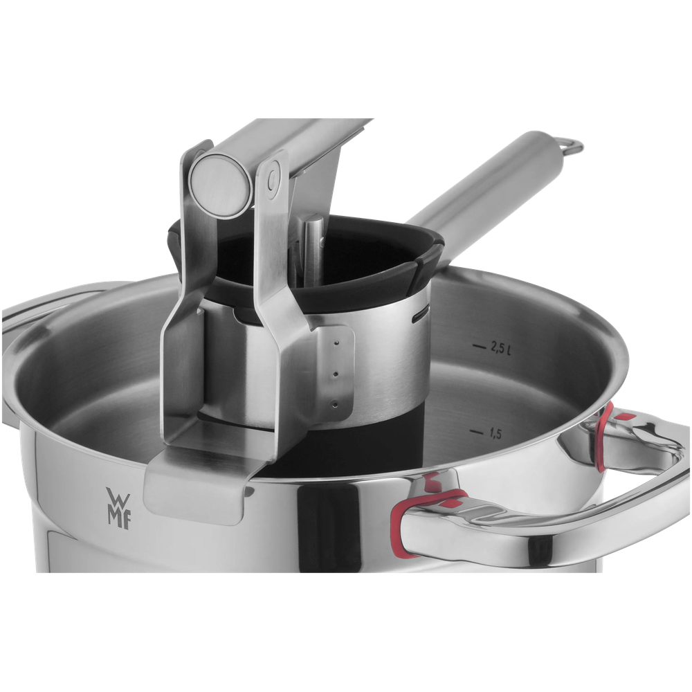 Presa multifunctionala WMF Profi Plus, inel de agatare, Cromargan®