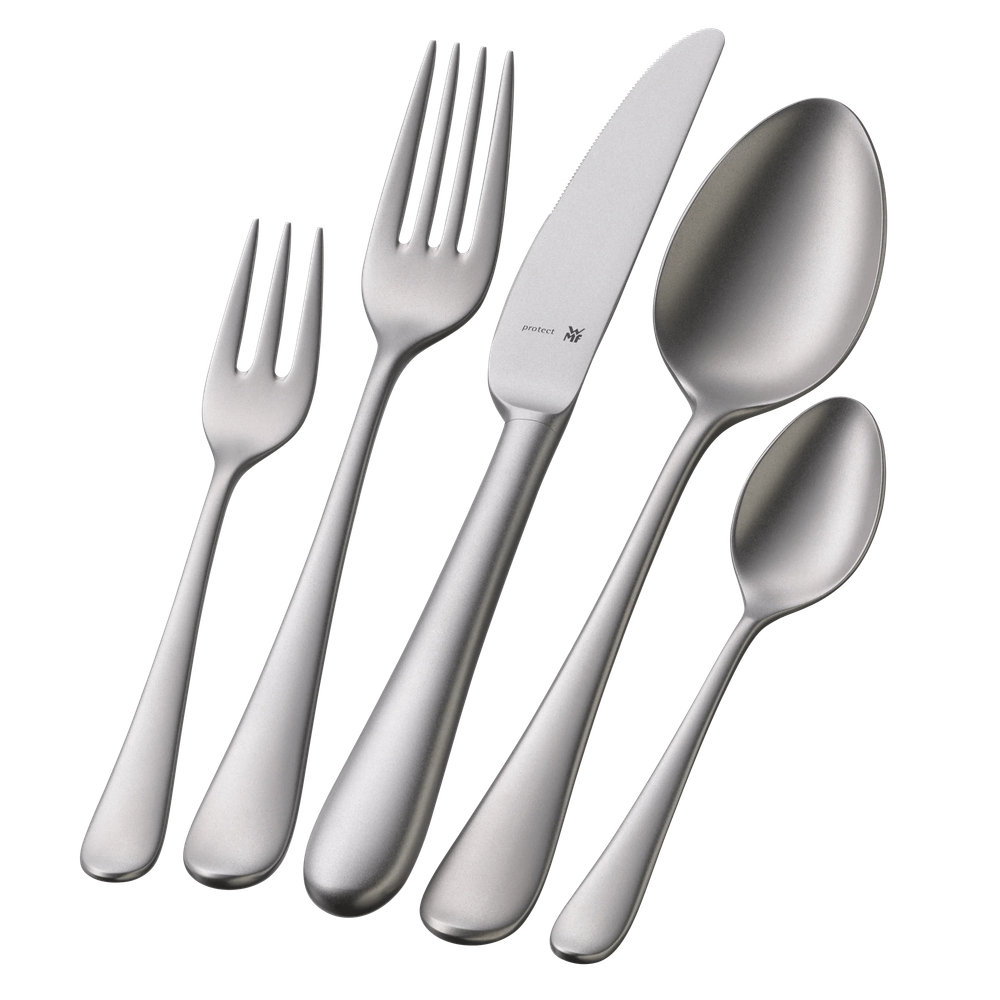 Set de tacamuri WMF Merit, 30 de piese, Cromargan protect®