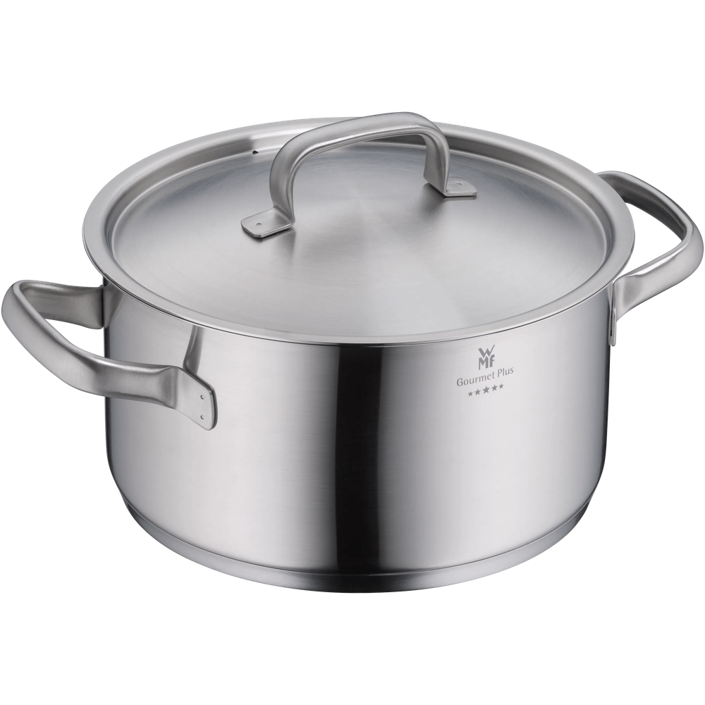 Set de 5 piese WMF Gourmet, margini turnare, Cromargan®, argintiu