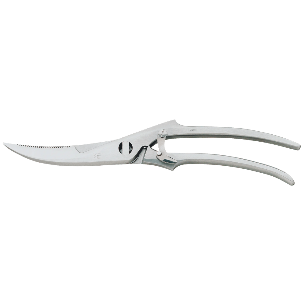 Foarfeca pentru pui & peste WMF, 25 cm, sistem blocare, Cromargan®