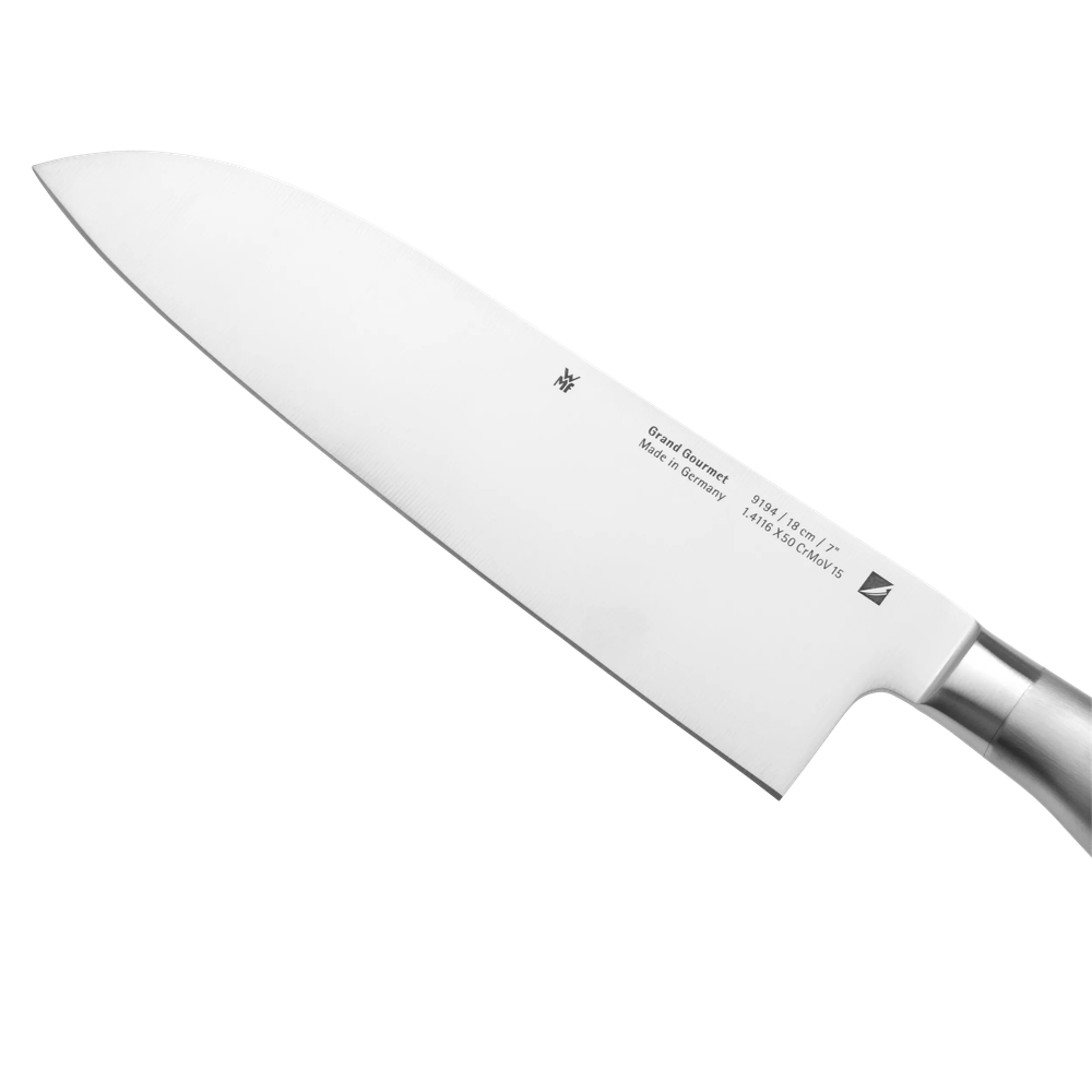 Cutit Santoku WMF Grand Gourmet, lama 18 cm, maner ergonomic