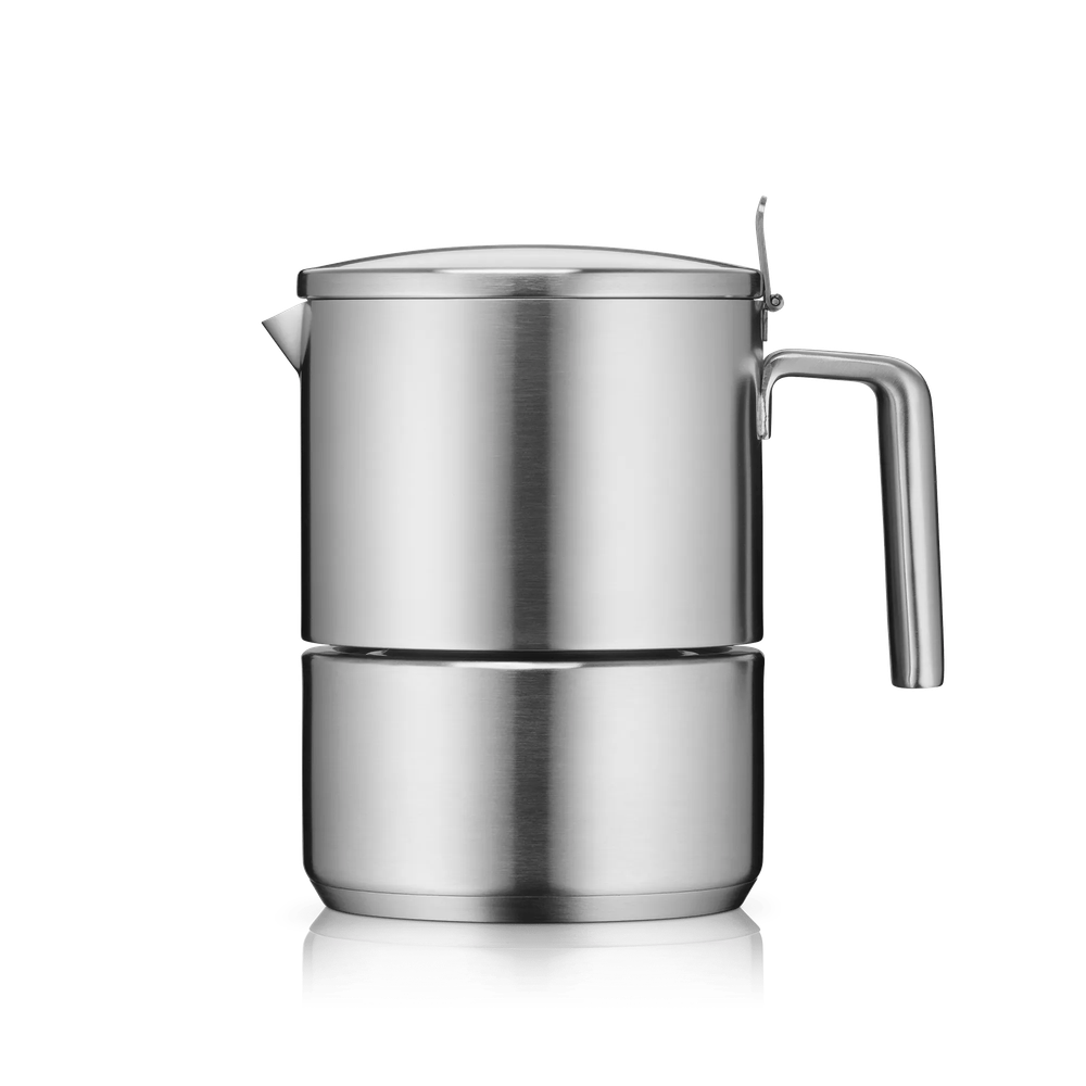 Espressor manual WMF Kult, 350ml, capacitate 6 cesti, Cromargan®