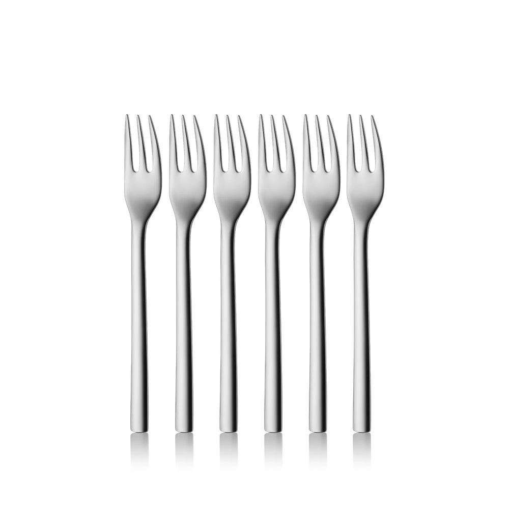 Set de furculite pentru prajituri 6 piese Nuova