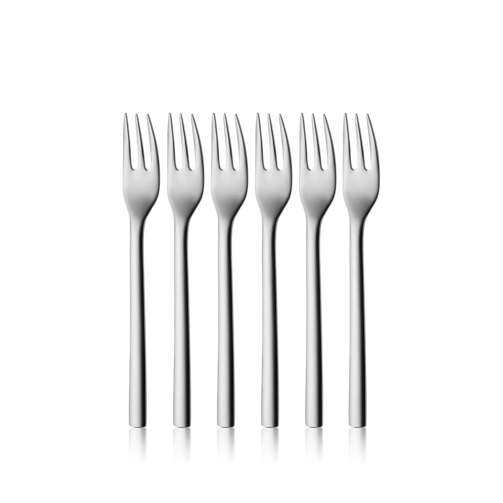 Set de furculite pentru prajituri 6 piese Nuova