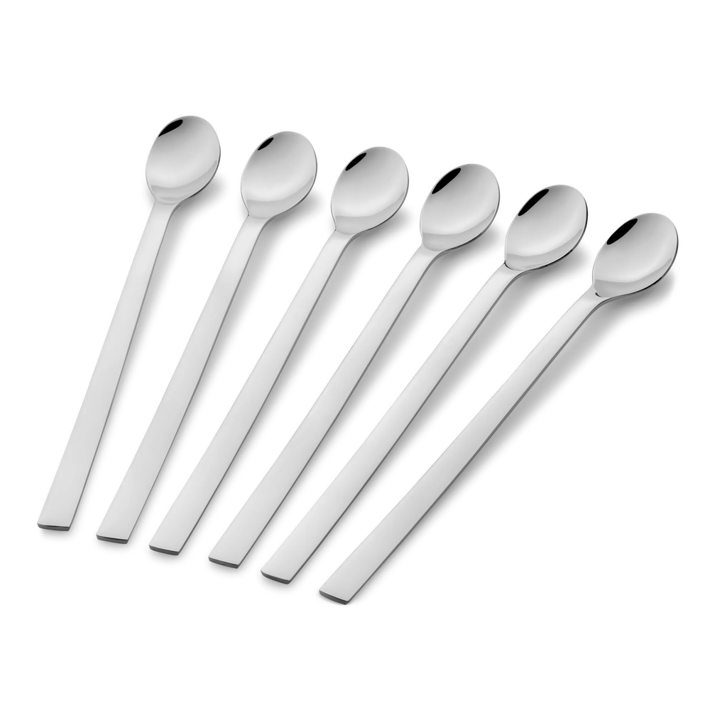 Set de 6 lingurite cocktail WMF Nuova, 22 cm, Cromargan®