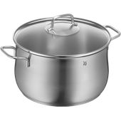 Set de 5 oale cu capac si 1 tigaie WMF Brilliant, inductie, Cromargan®