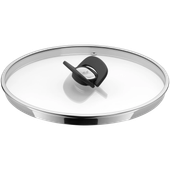 Capac de sticla pentru oala WMF Click & Serve, 26 cm, Cromargan®