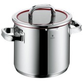 Oala inalta cu capac WMF Function 4, 20 cm, 5L, Cromargan®, argintiu