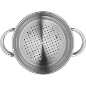 Oala pentru paste WMF Mini, 18 cm, 3L, Cromargan&reg;, argintiu