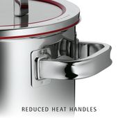 Set de 5 piese WMF Function, Cromargan®, baza TransTherm®, argintiu