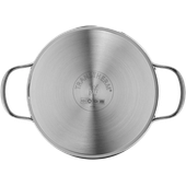 Cratita cu capac WMF Aparto, 20 cm, Cromargan®, TransTherm®, inductie