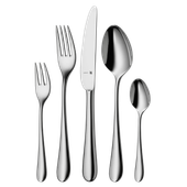Set de tacamuri din 66 de piese WMF Merit, Cromargan protect®