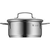 Oala cu capac, WMF Mini, 14 cm, 0.9L, Cromargan&reg;, baza TransTherm&reg;