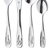Set de tacamuri pentru copii WMF ANIMALS, 4 piese, Cromargan®